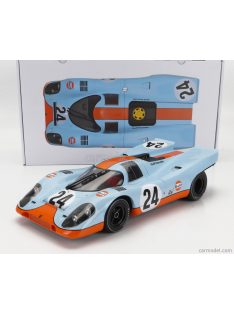   Norev - Porsche 917K Team John Wyer Automotive Engineering N 24 1000Km Spa 1970 J.Siffert - B.Redman Light Blue Orange