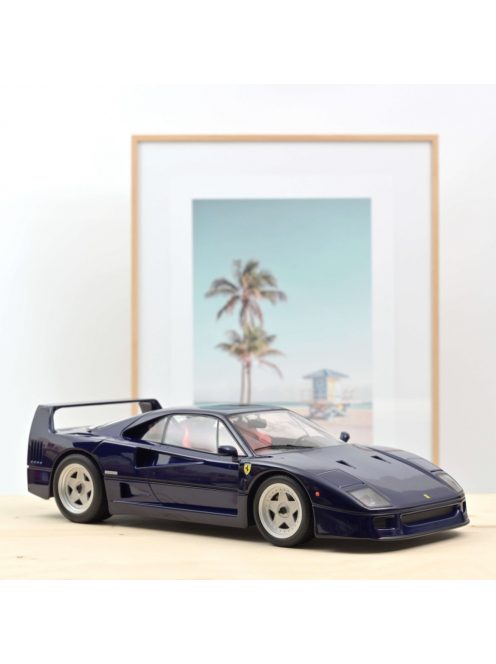 NOREV - 1:12 Ferrari F40 1987 Blue metallic - Limited Edition 300 pcs. - NOREV