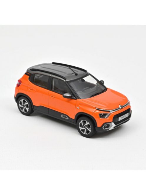 Norev - 1:43 Citroen C3 (Indian Market) 2021 - Orange & Grey Roof