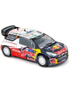   Norev - 1:43 Citroen Ds3 Wrc Rally Mexico'11 Winner Loeb / Elena