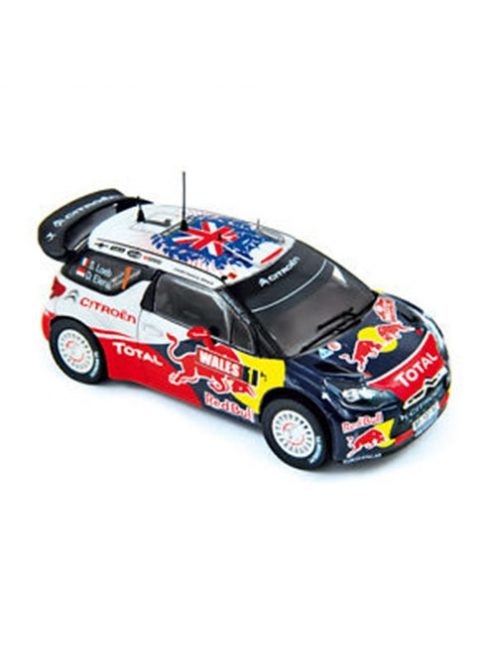 Norev - 1:43 Citroen Ds3 Wrc Rally Gb'11 #1 World Champion Loeb / Elena