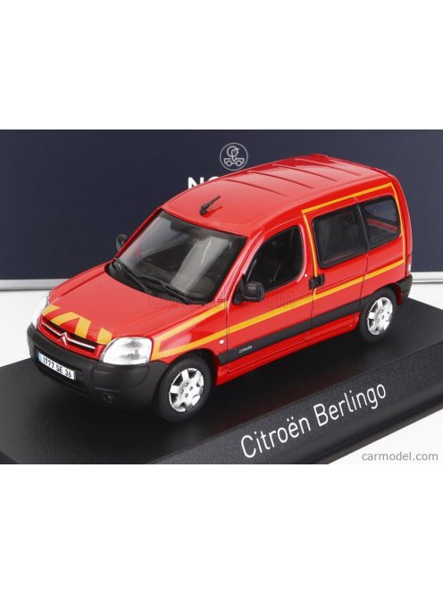 Norev - Citroen Berlingo Sapeurs Pompiers 2004 Red Yellow