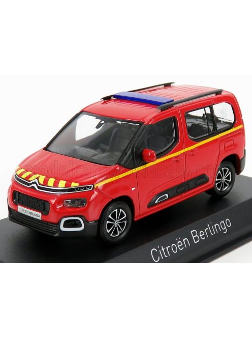 NOREV - CITROEN BERLINGO POMPIERS 2020 RED YELLOW