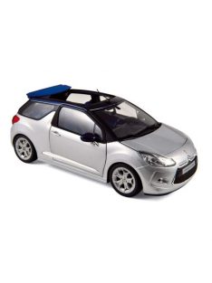   Norev - 1:18 Citroă«N Ds3 Cabrio 2013 - Aluminium & Infini Blue