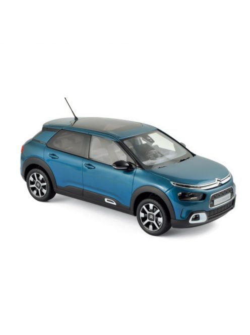 Norev - 1:18 Citroen C4 Cactus 2018 - Emeraude Blue & White