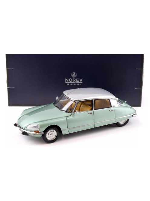 Norev - CITROEN DS23 PALLAS 1972 GREEN MET SILVER