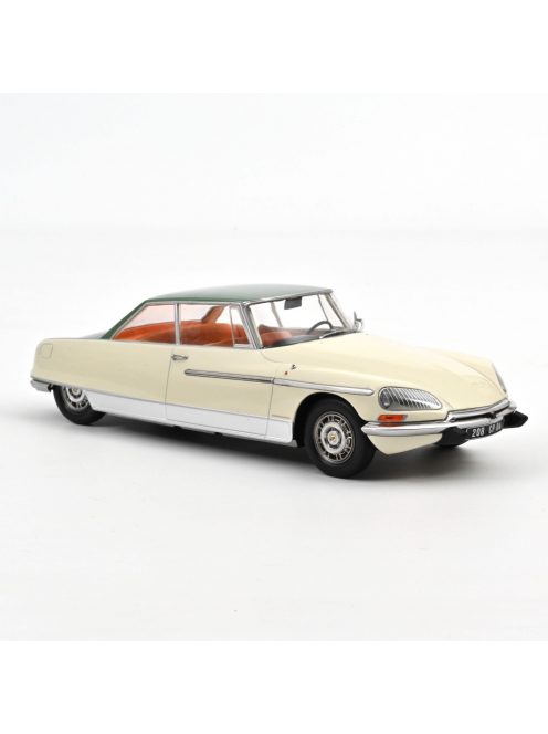 NOREV - 1:18 Citroen DS 21 Le Leman 1968 Ivory and Green metallic - NOREV