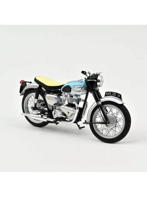 Norev - 1:18 Triumph Bonneville 1959 - Light Blue/Silver