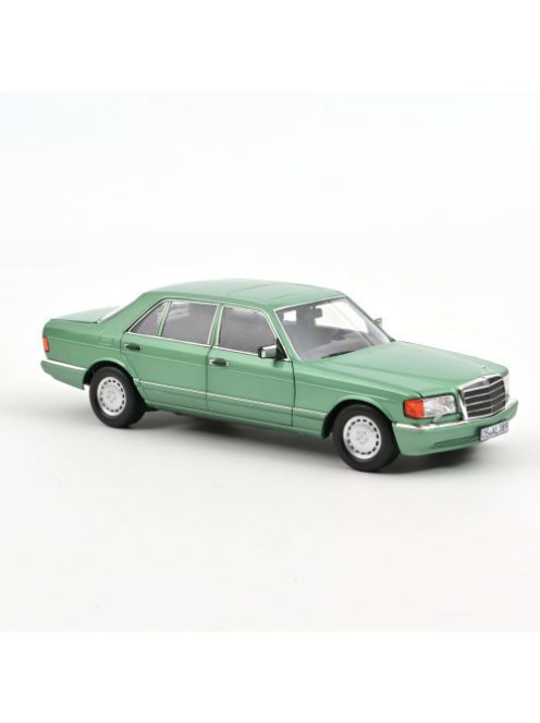 Norev - 1:18 Mercedes-Benz 560 Sel 1991 Light Green Metallic