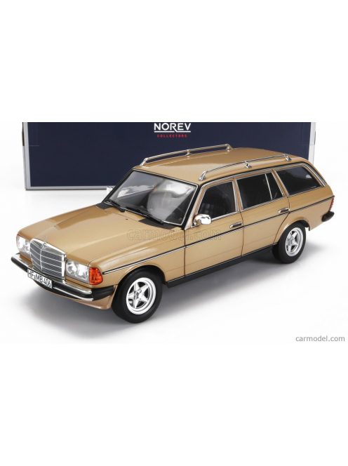 Norev - Mercedes Benz E-Class 200Te Sw Station Wagon T-Model (S123) 1982 - With Amg Package Wheels And Front Spoiler Gold Met