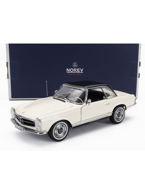 NOREV - MERCEDES BENZ SL-CLASS 230SL (W113) SPIDER HARD-TOP 1963 WHITE