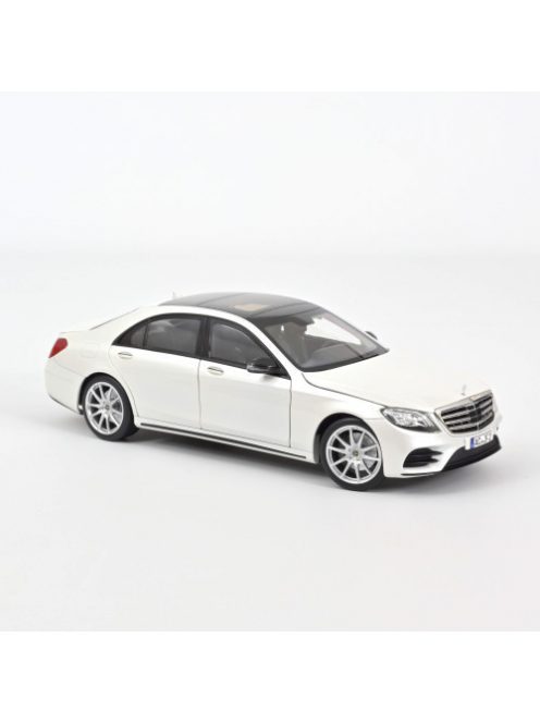 Norev - 1:18 Mercedes-Benz S-Class Amg-Line 2018 White Metallic