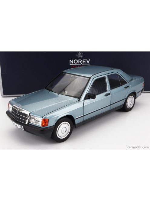 Norev - Mercedes Benz 190E (W201) 1984 Light Blue Met