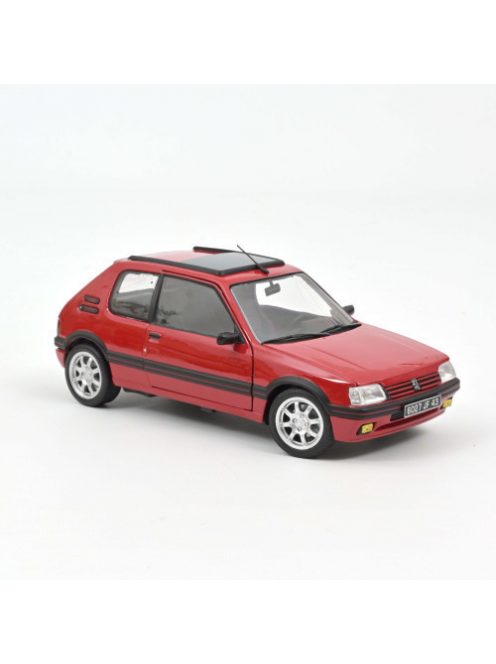 Norev - 1:18 Peugeot 205 Gti 1.9 Pts Rims 1991 Red