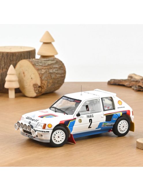 NOREV - 1:18 Peugeot 205 T16 1985 Monte-Carlo Rally #2 Ari Vatanen - NOREV