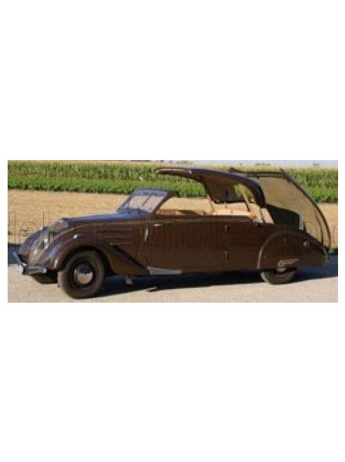 NOREV - PEUGEOT 402 ECLIPSE 1937 CHOCOLATE BROWN