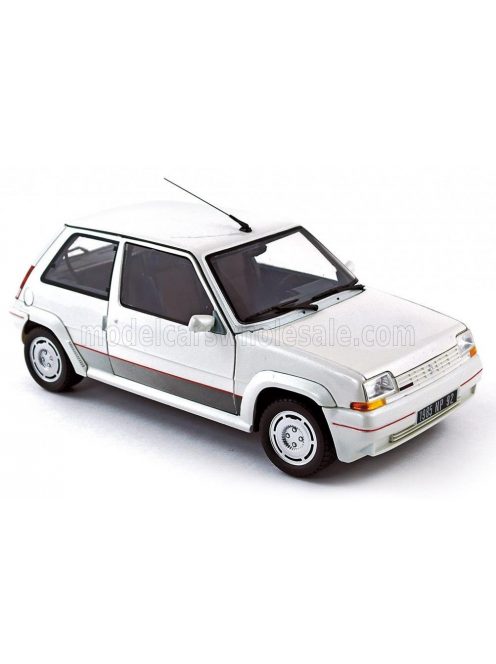 NOREV - RENAULT R5 SUPERCINQUE GT TURBO PHASE I 1985 WHITE PEARL