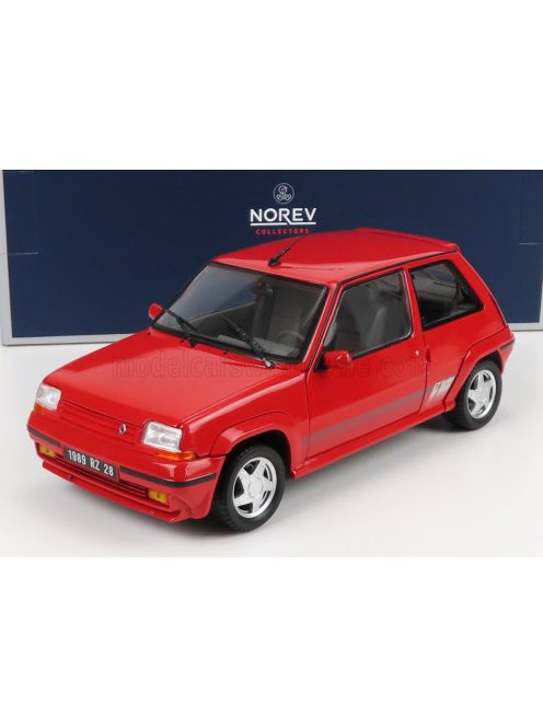 NOREV - RENAULT R5 SUPERCINQUE GT TURBO 1989 RED