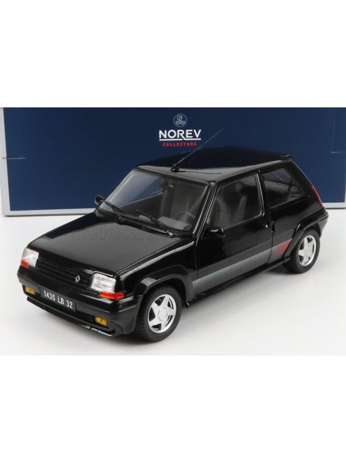 Norev - RENAULT R5 SUPERCINQUE GT TURBO 1989 BLACK