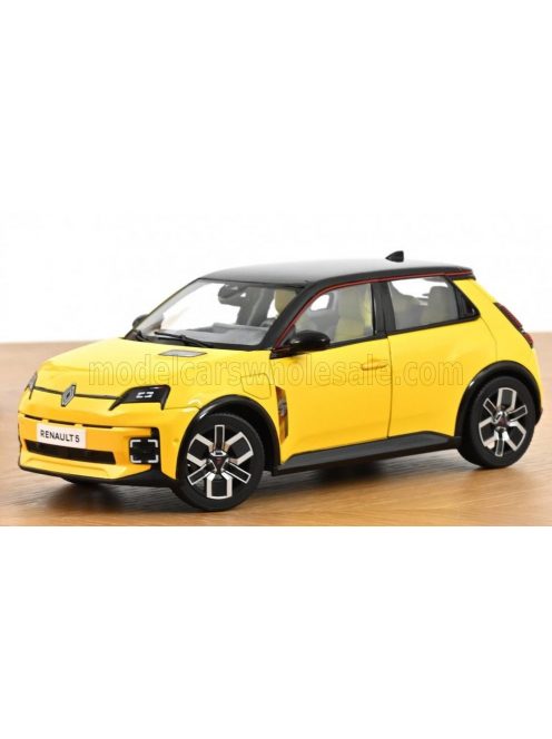 NOREV - RENAULT R5 E-TECH FULL ELECTRIC 2024 POP YELLOW BLACK