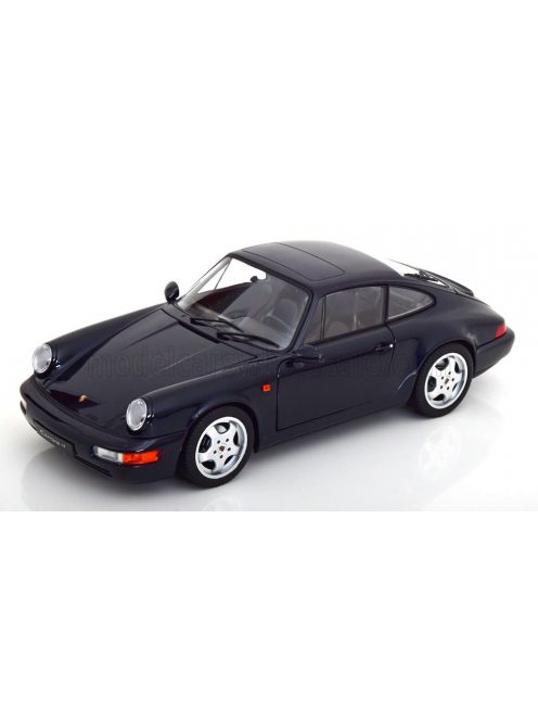 NOREV - PORSCHE 911 964 CARRERA 4 COUPE 1990 DARK BLUE MET