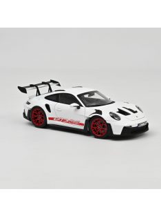   NOREV - 1:18 Porsche 911 GT3 RS 2022 White and Pyro red - NOREV  - СКРИТ ЗА ЕДРО! 