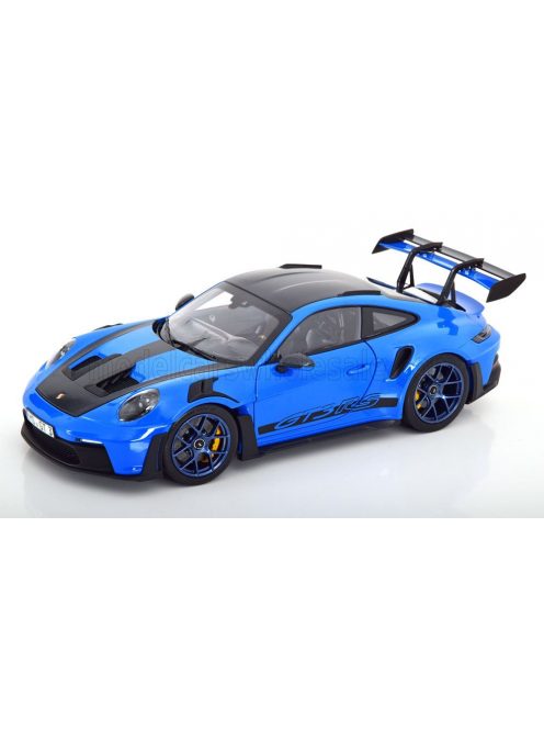 NOREV - PORSCHE 911 992 GT3 RS COUPE WEISSACH PACKAGE 2022 BLUE BLACK