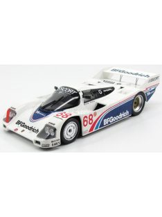   NOREV - PORSCHE 962  N 68 WINNER RIVERSIDE 1985 HALSMER - MORTON WHITE BLUE