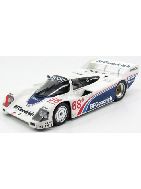 NOREV - PORSCHE 962  N 68 WINNER RIVERSIDE 1985 HALSMER - MORTON WHITE BLUE