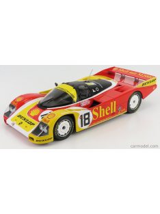   Norev - Porsche 962C Porsche Ag Team N 18 24H Le Mans 1988 Bob Wollek - Vern Schuppan - Sarel Van Der Merwe Red Yellow White