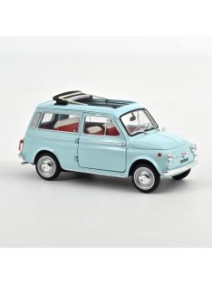   NOREV - 1:18 Fiat 500 Giardiniera 1964 Acquamarina Blue - NOREV