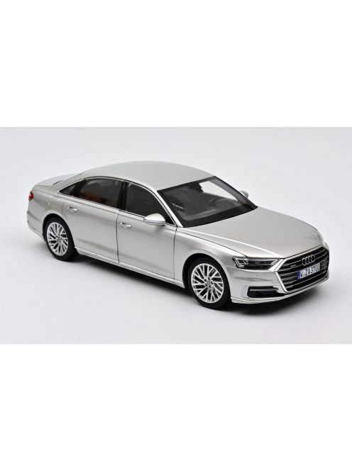 NOREV - 1:18 Audi A8 L 2018 - Silver – NOREV