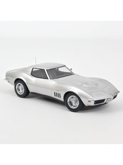 Norev - 1:18 Chevrolet Corvette Coupe 1969 - Silver