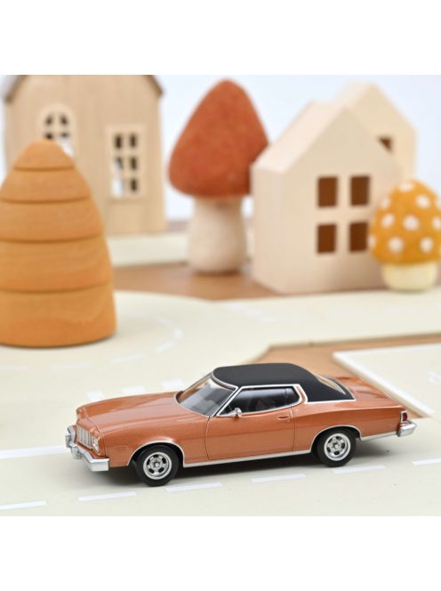 NOREV - 1:43 Ford Gran Torino 1974 Chestnut Brown Jet-car - NOREV