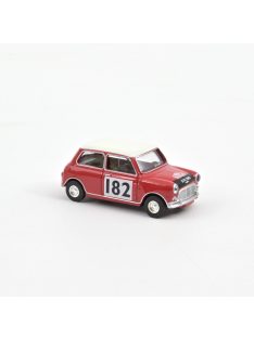   Norev - Mini Cooper S 1964 Tartan Red With Racing Number 182 (1:54) - Norev