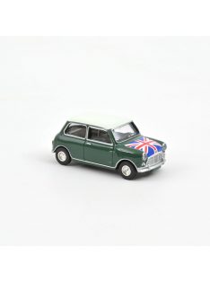   Norev - Mini Cooper S 1964 Almond Green And Flag On Bonnet (1:54) - Norev