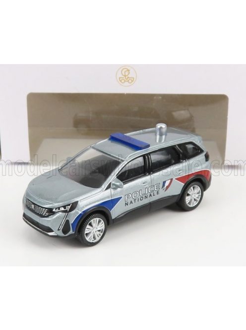 NOREV - PEUGEOT 5008 POLICE NATIONALE 2020 SILVER