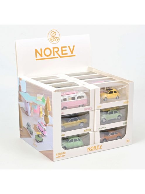 Norev - 1:43 Display 24 Pcs Jet-Car Vintage