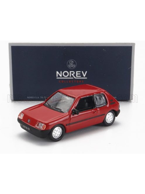 NOREV - PEUGEOT 205 XL 1985 RED