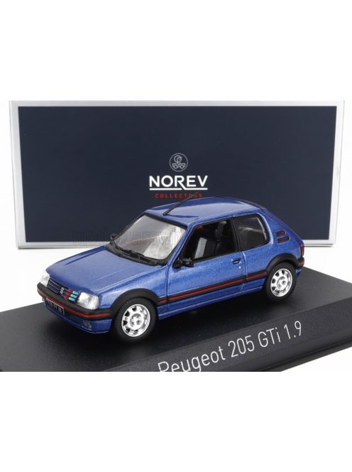 NOREV - PEUGEOT 205 1.9 GTi 1992 MIAMI BLUE