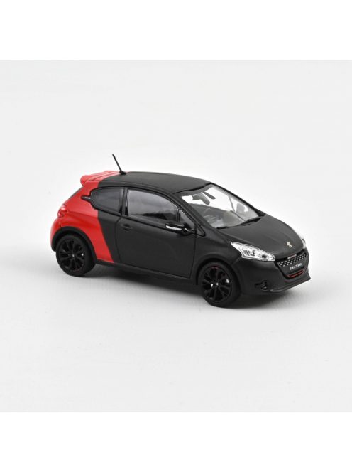 Norev - Peugeot 208 Gti 30Th 2014 Black Matt Red - Norev