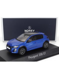 NOREV - PEUGEOT 208 GT 2024 VERTIGO BLUE