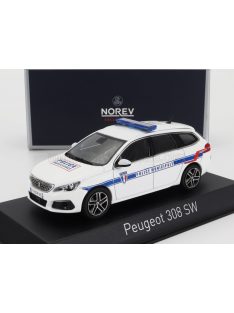   NOREV - PEUGEOT 308 GT SW STATION WAGON POLICE MUNICIPALE 2020 WHITE