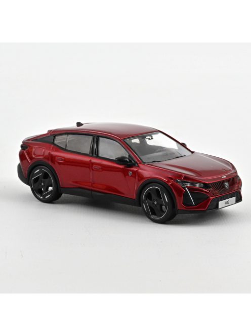 NOREV - 1:43 Peugeot 408 GT Hybrid 2023 Elixir Red - NOREV