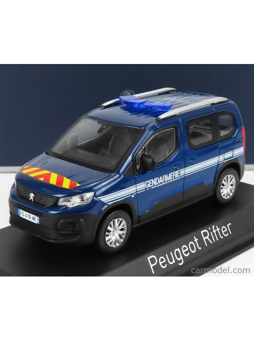 Norev - Peugeot Rifter Gendarmerie Police Otremer 2019 Blue