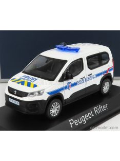   Norev - Peugeot Rifter Police Municipale 2019 White Blue Yellow