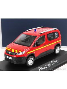 Norev - Peugeot Rifter Pompiers 2019 Red Yellow