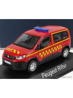 Norev - Peugeot Riftersapeurs Pompiers 2019 Red Yellow