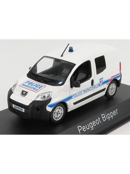 NOREV - PEUGEOT BIPPER POLICE MUNICIPALE 2009 WHITE