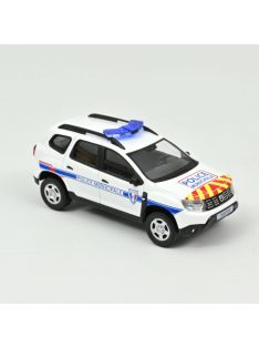   Norev - 1:43 Dacia Duster 2018 Police Municipale Red And Yellow Striping